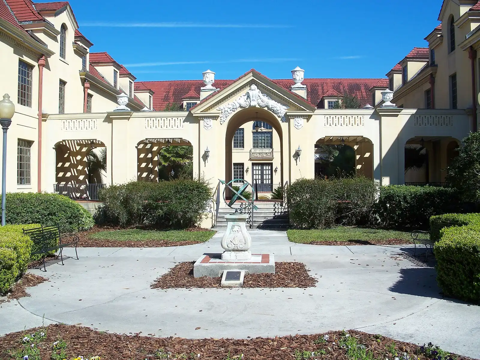 The gardens at the Historic Thomas Center on NE Sixth Avenue in Gainesville.