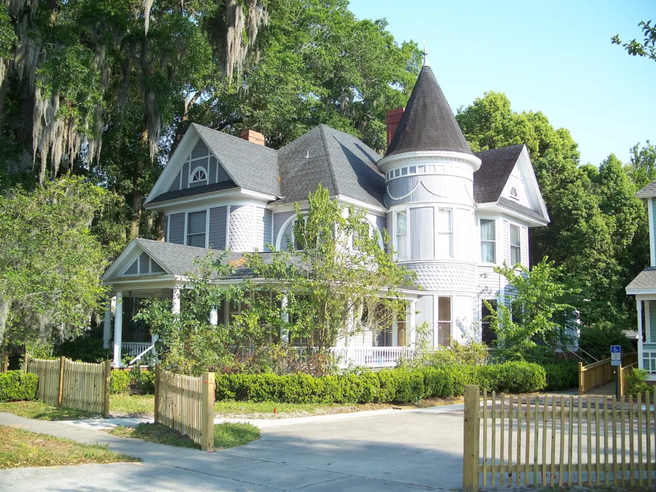 A Victorian house in Gainesville's Southeast Residential Historic District.
