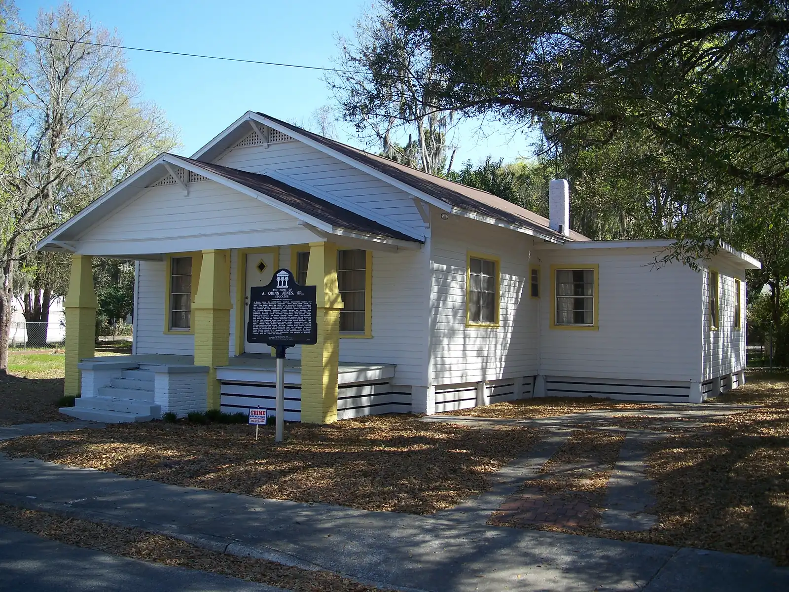 The A. Quinn Jones Home on Northwest Seventh Avenue in the Fifth Avenue neighborhood, Gainesville