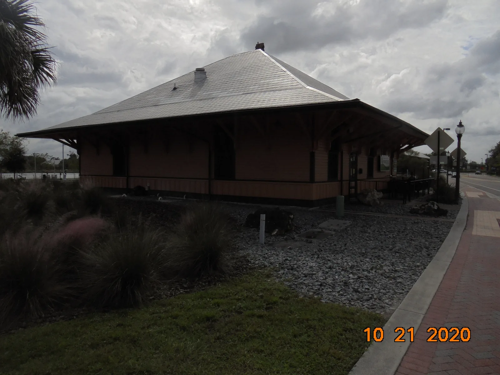 The Old Gainesville Depot at Depot Park, across Depot Avenue from the Porters neighborhood