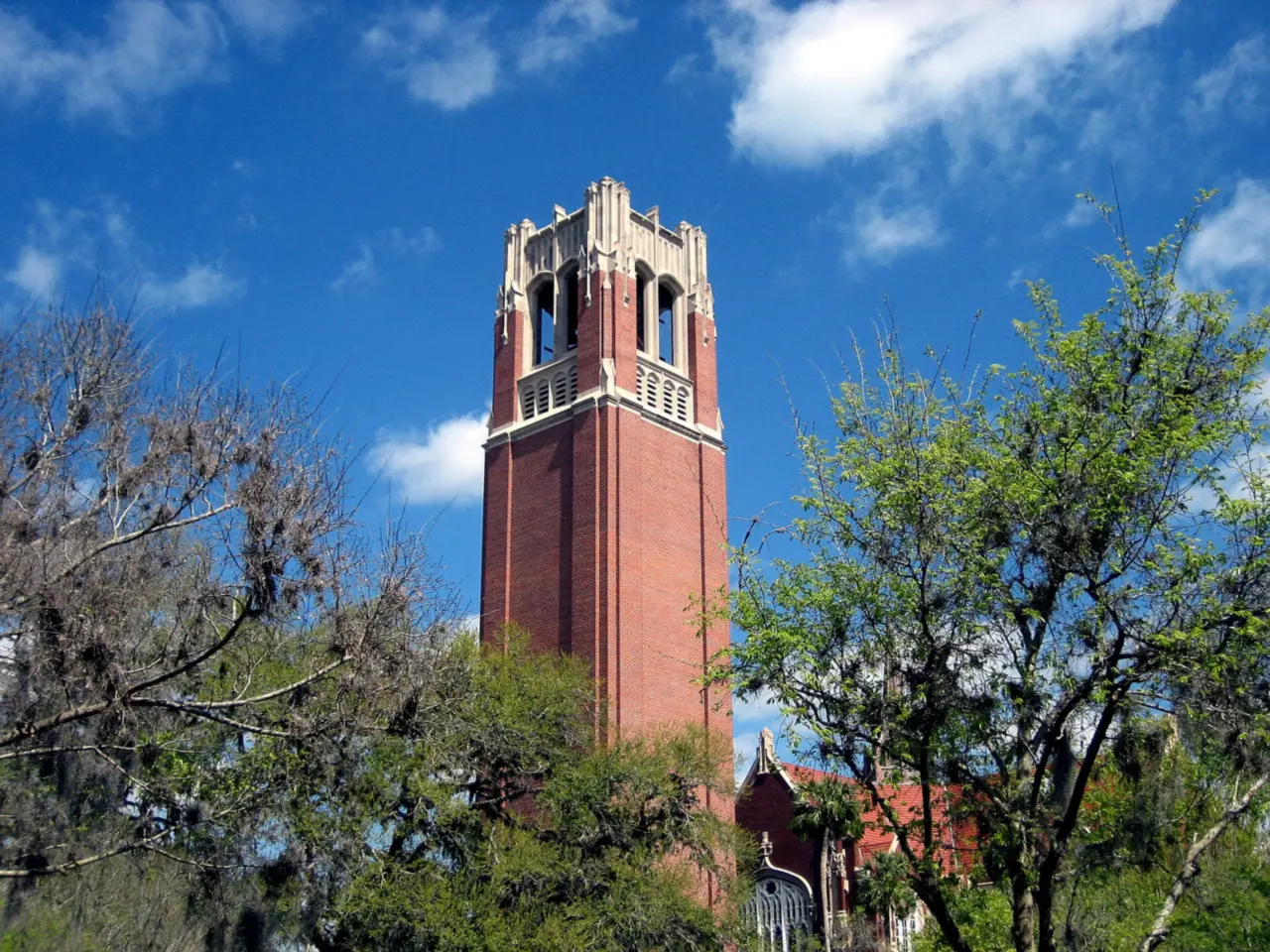 Century Tower on the University of Florida campus in Gainesville.