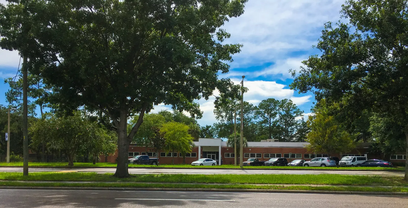 Gainesville High School on NW 13th Street in Gainesville
