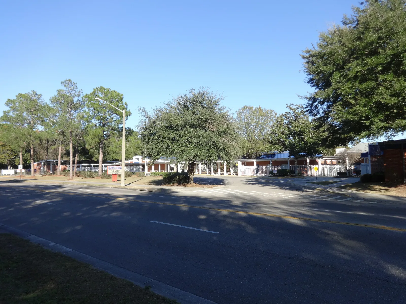 Myra Terwilliger Elementary School on SW 122nd Street, west of Gainesville