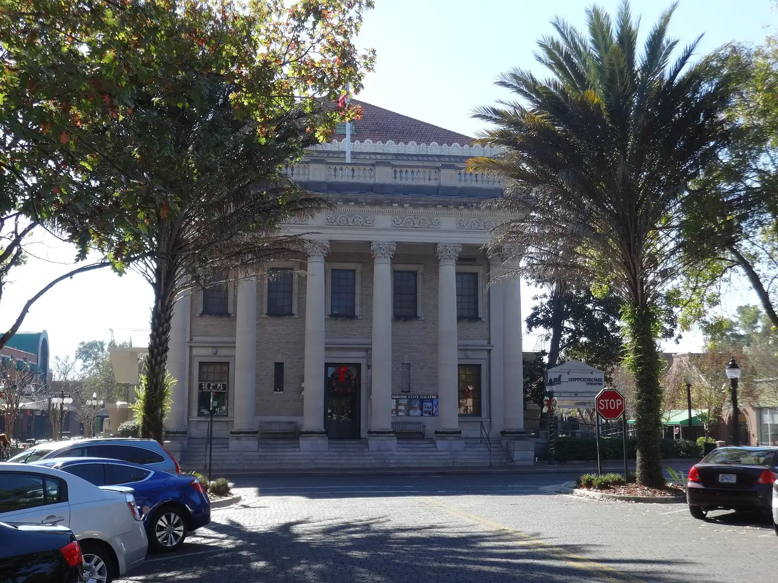 The Hippodrome Theatre on Southeast Second Place in downtown Gainesville.