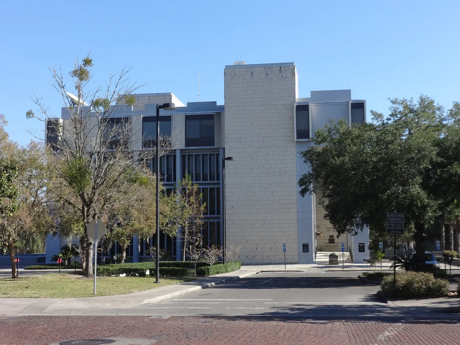 Gainesville City Hall at 200 E. University Ave. in downtown Gainesville.